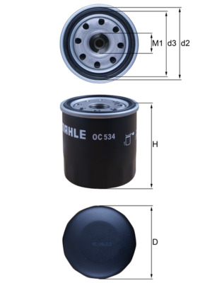 OLAJSZŰRŐ C1/107 1.0 05-