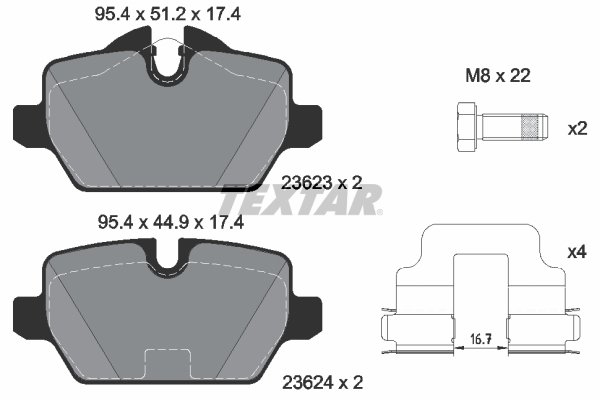 H.FÉKBETÉT BMW 1 E87 04-